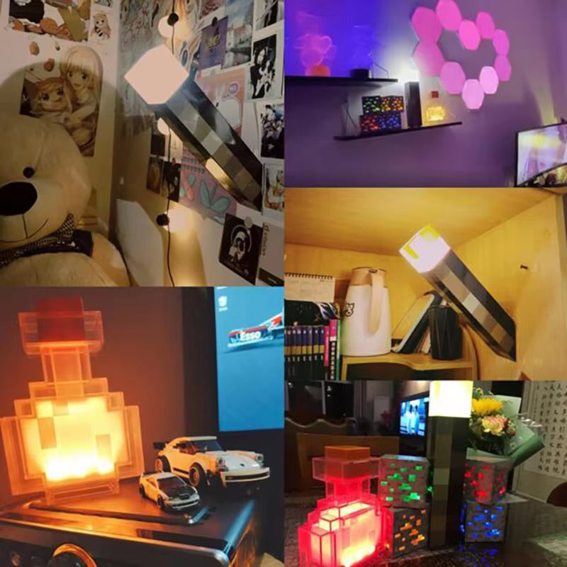 Brownstone Torches Flashlight LED Night Light USB Rechargeable Bedroom and Living Decorative Light with Buckle Kids Gift