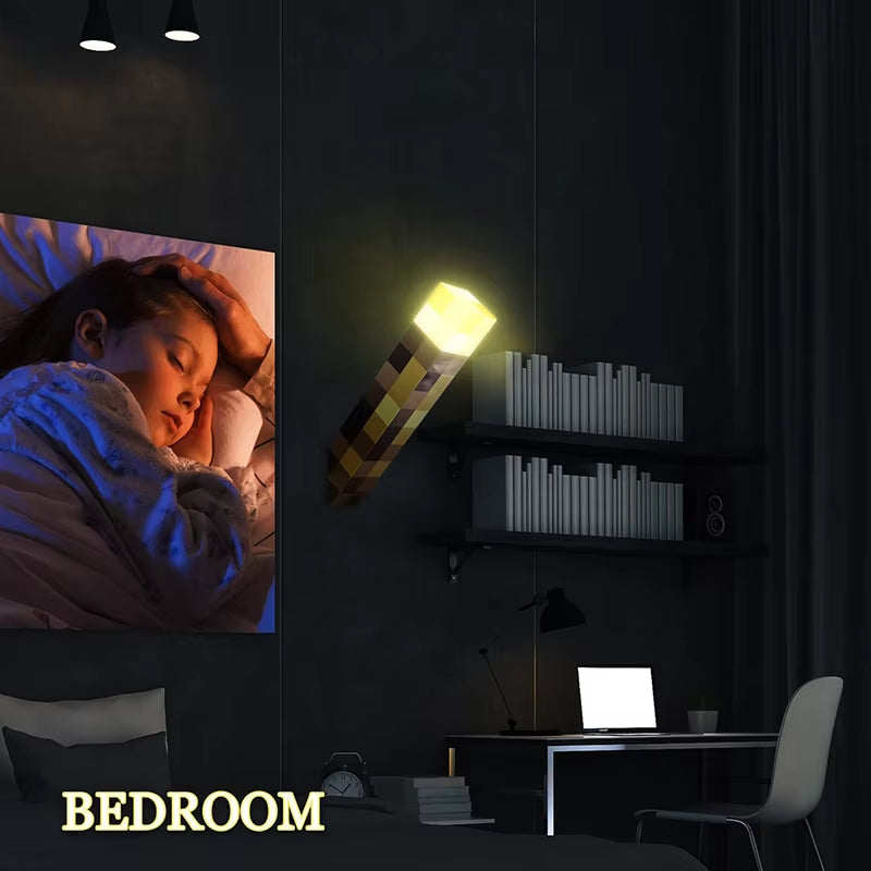 Brownstone Torches Flashlight LED Night Light USB Rechargeable Bedroom and Living Decorative Light with Buckle Kids Gift